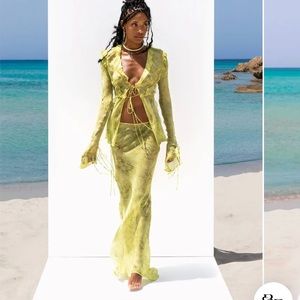 Rat and Boa cobra lime set- worn once